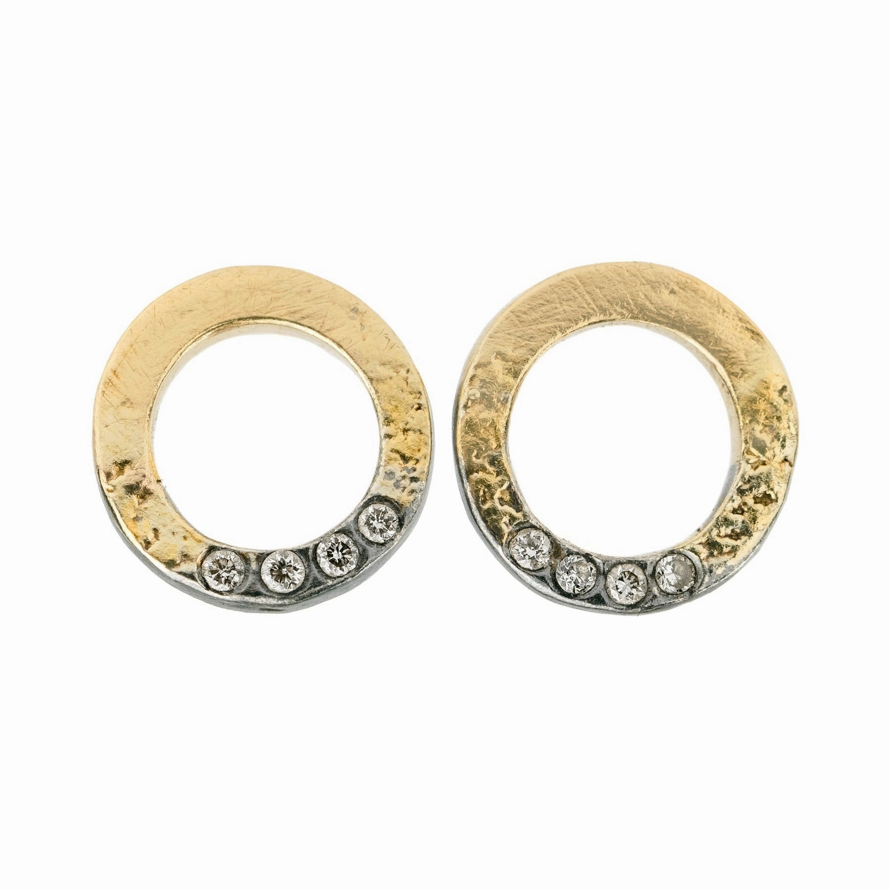 Romantic Edge Sunshine Stud Earrings