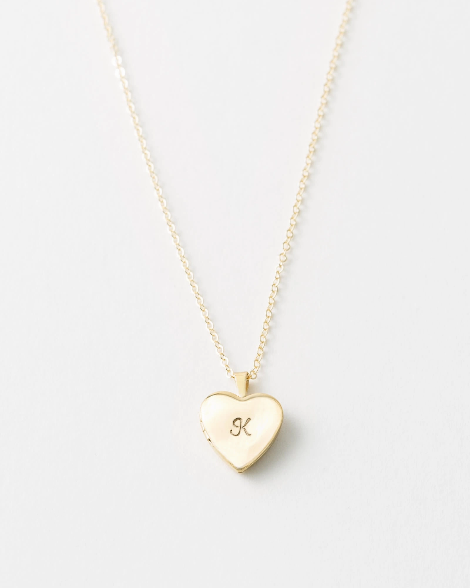 for work Lasting Item Micro Heart Locket Necklace