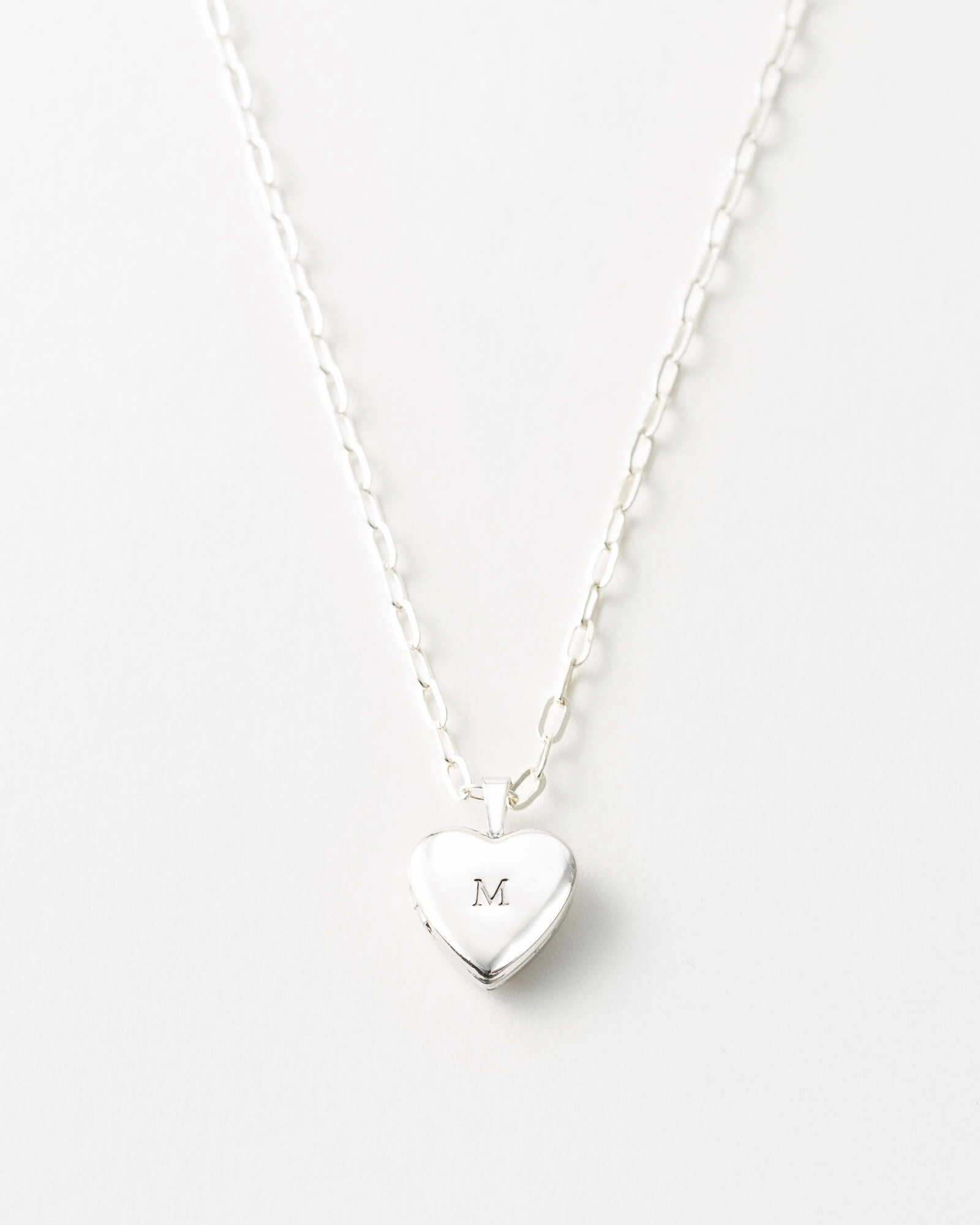 Micro Heart Locket Necklace Timeless Detail