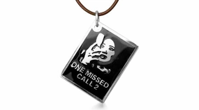 Surgical Steel Dog Tag Missed Call Message Pendant Handcrafted Beauty Urban Chic