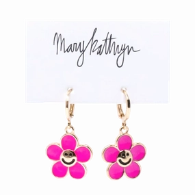 Event Ready Graceful Fit Flower Smiley Face Huggies