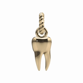 Gleaming Highlight Trendy Gift Tooth Charm