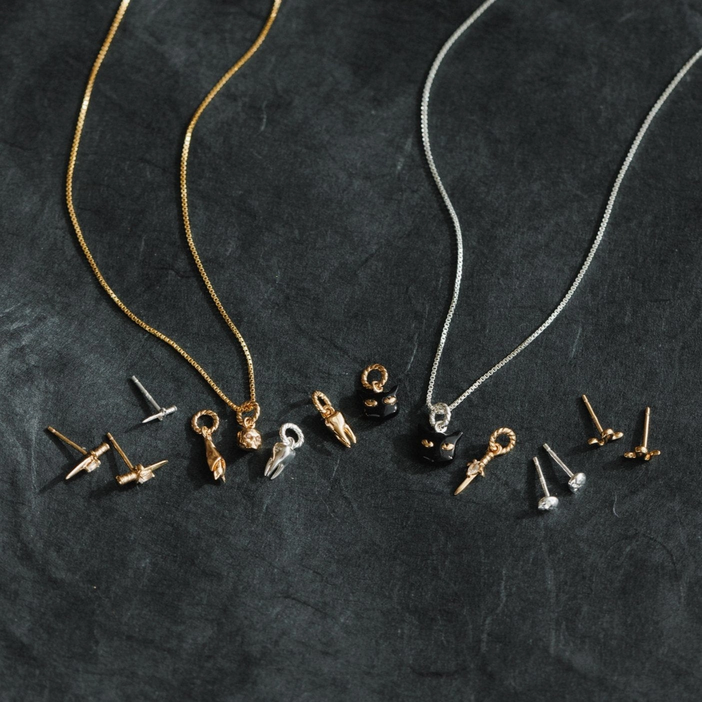 Snake Studs Refined Accessory