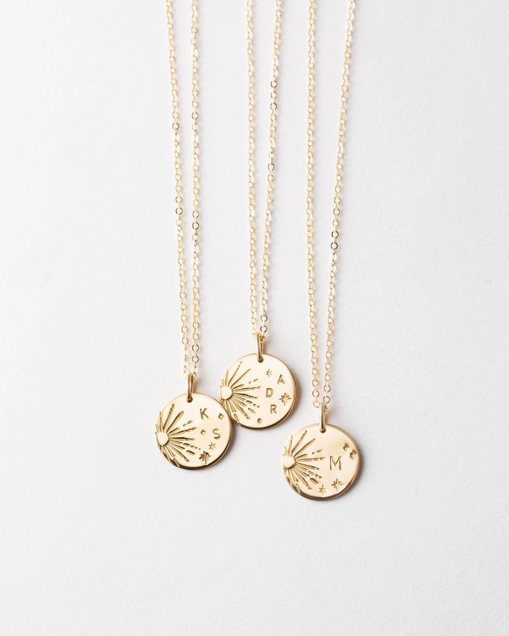 Galaxy Initial Necklace Art Lover Gift