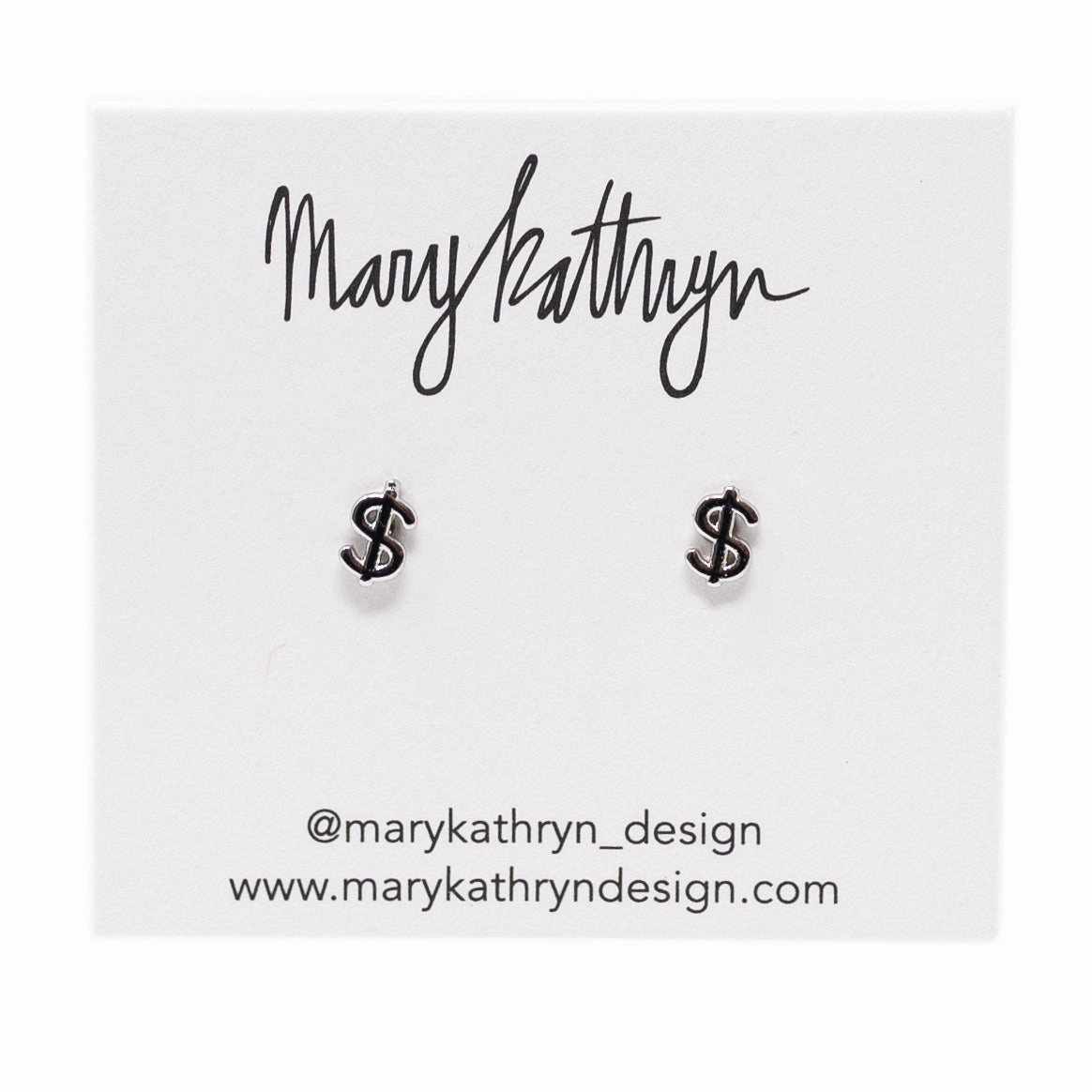 Muted Details Dolla Dolla Bill Studs