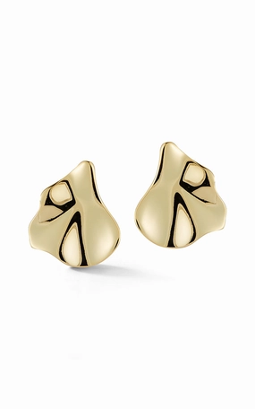 Shining Look Chic Balance Wave Stud Earring