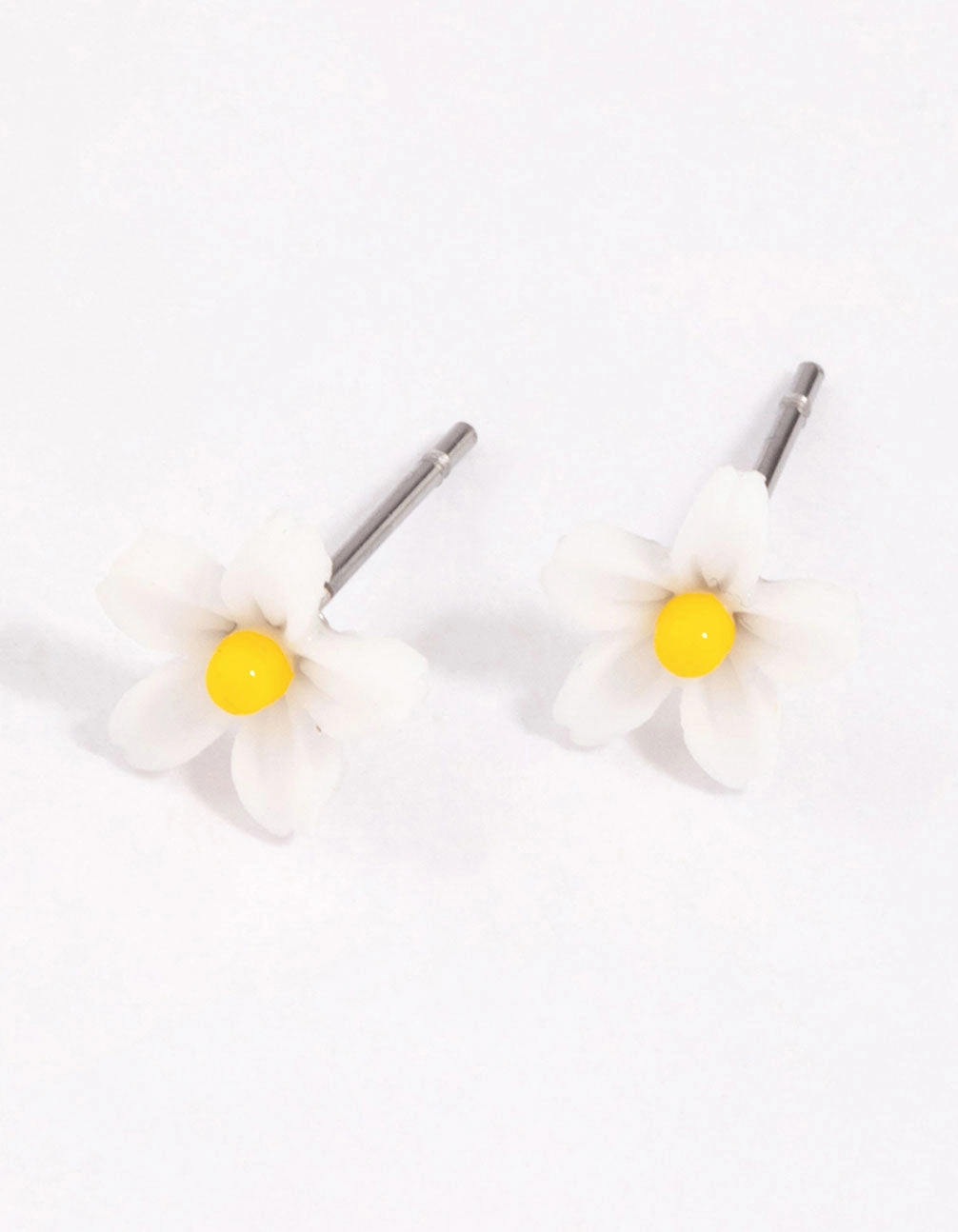 Pure Detail Yellow Mini Daisy Stud Earrings
