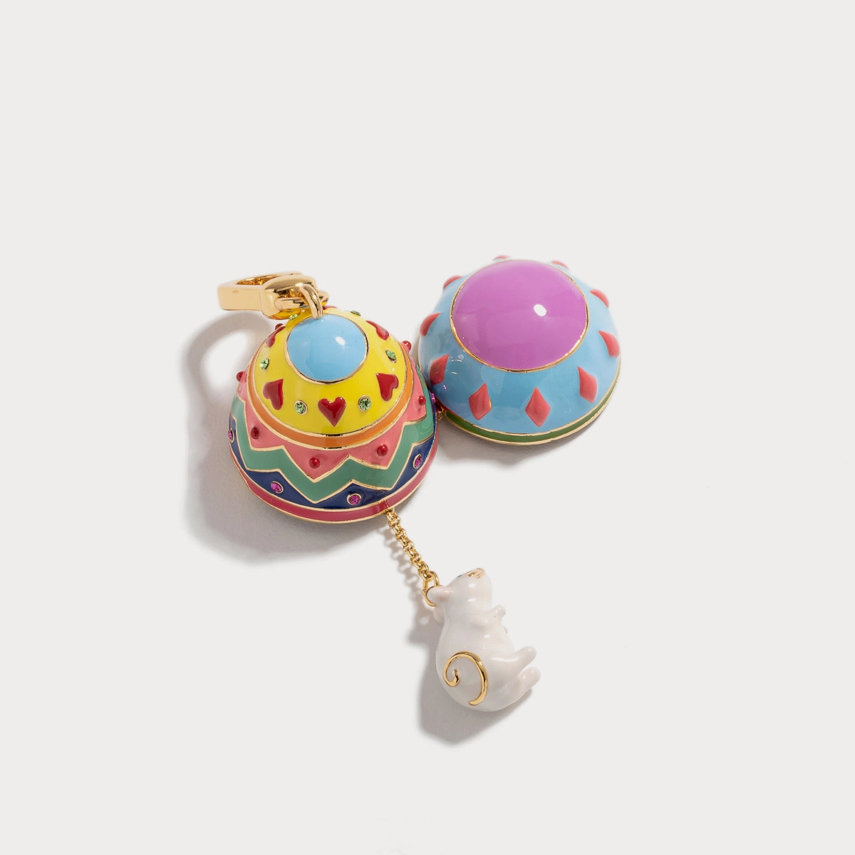 Zodiac Easter Egg Locket Necklace Distinct Style Shiny Pieces